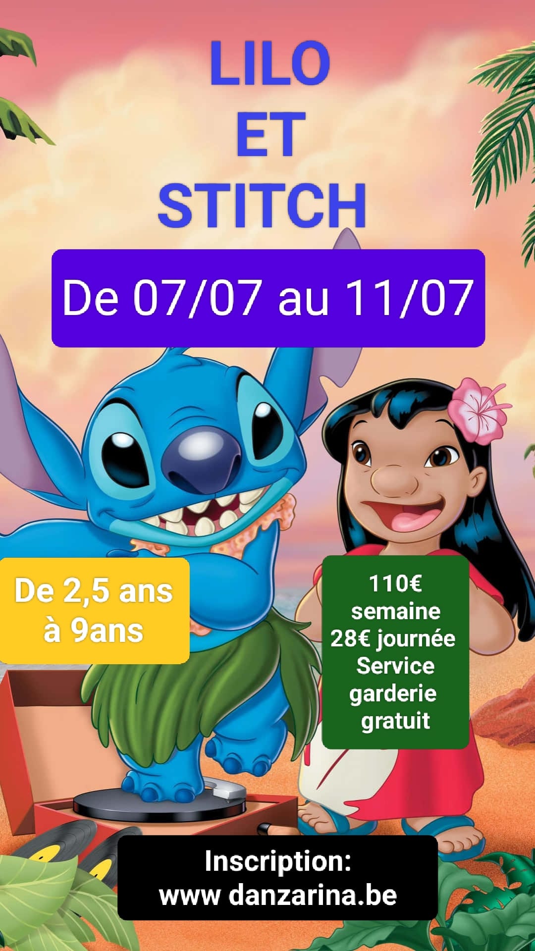 Stage d’été - Lilo et Stitch